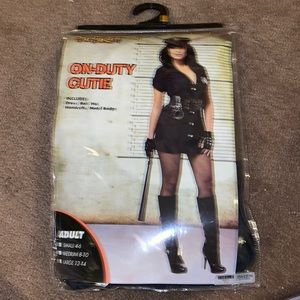 On-duty cutie Halloween cop costume, never worn, brand new